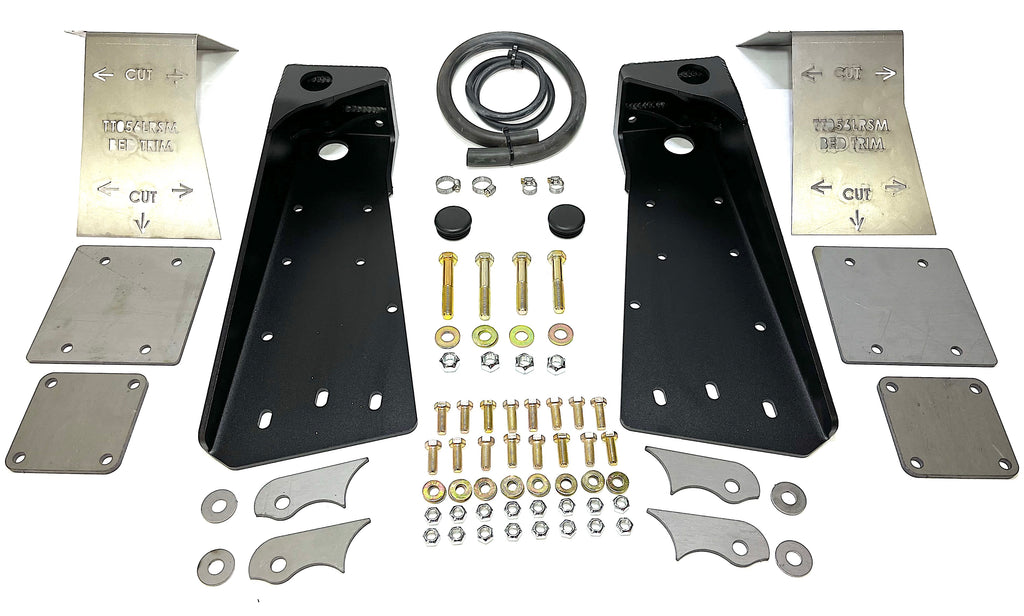 2005+ Tacoma spring under Rear Shock Mounts – JD Fabrication