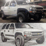 Chevy 1500 99 to 06 4x4 Long Travel Kit (Extreme)