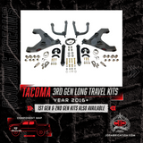 Tacoma 2016+  6 lug 2.25" long travel kit