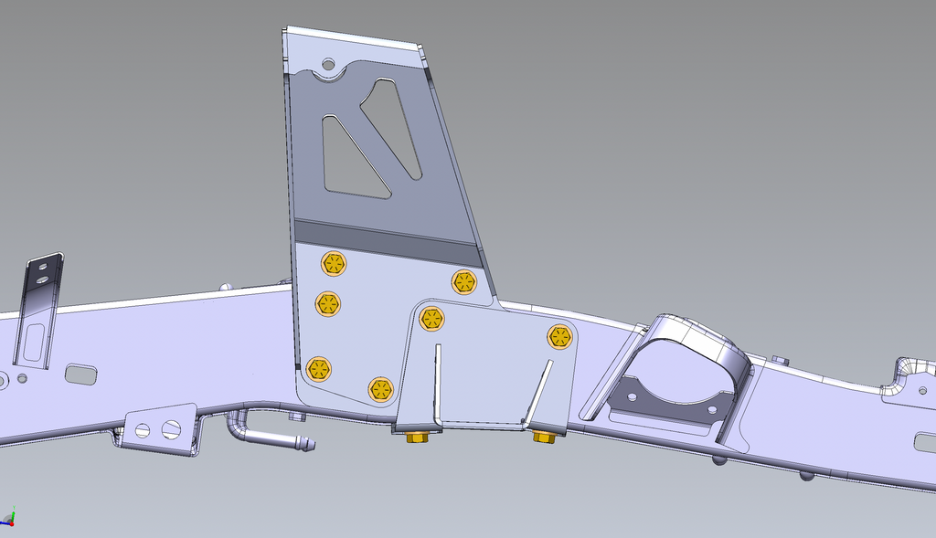 Toyota spring over Shock Relocation Kit JD Fabrication