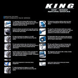 King 2.5 x 6” Free Bleed Remote Reservoir Shock (11-18 gm)
